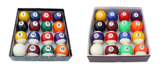 pool table balls