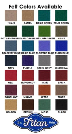 Pool Table Refelting Thumbnail